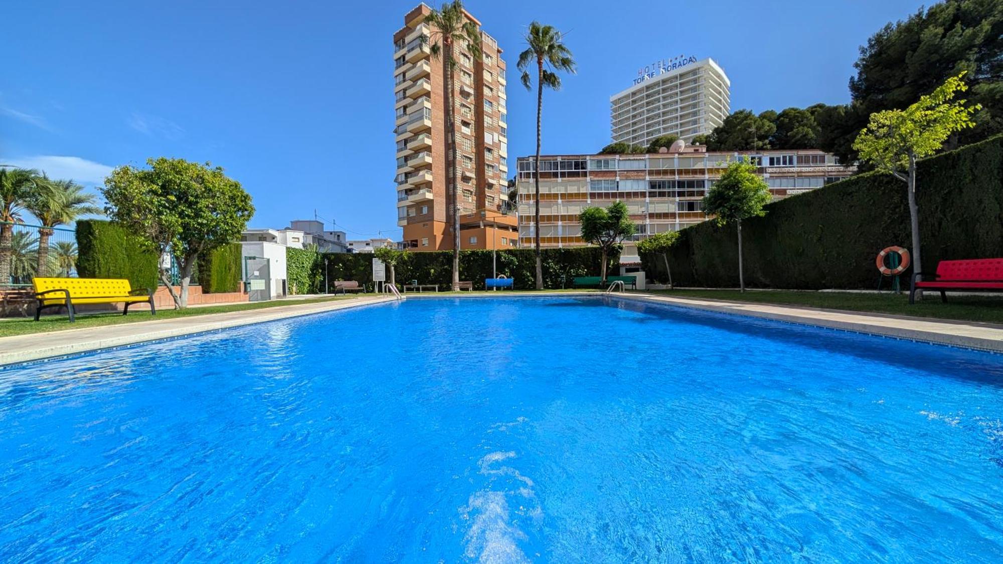 Coblanca Blue Sky Apartment Бенидорм Экстерьер фото